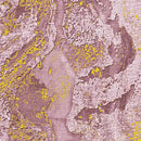 Purple Dried Clay Amethyst Cotton 44"/45" Fabric Per Yard