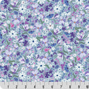 Purple Whispering Blooms Charmed Quilting Cuddle Fabric Per Yard