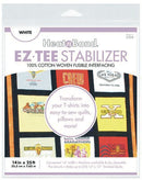 HeatnBond EZ-Tee Fusible T-Shirt Quilt Stabilizer White 14 in x 25 ft
