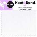 HeatnBond Woven Cotton Fusible Interfacing White 22 in x 25 yd