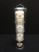 Quilters Select Thread - Tube of 4 colors 2500 YD - ANTIQUE FAIRYD NIMBUS BLACK