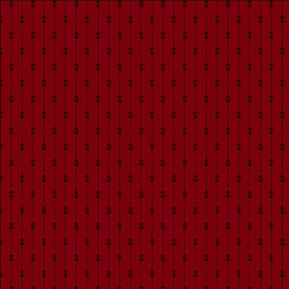 Betsy's Needlework - Colonial Stripe - Red