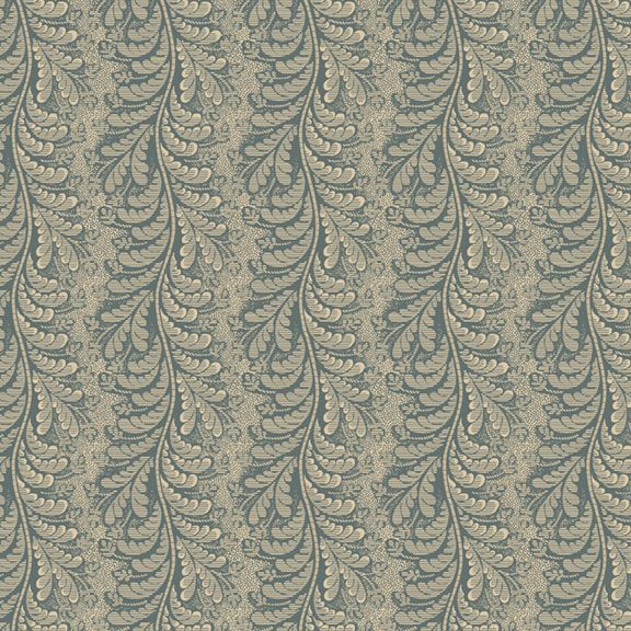 Bluebird Manor - Feather Stripe - Blue