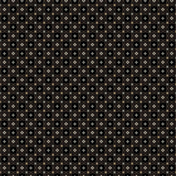 Bluebird Manor - Daisy Check - Black