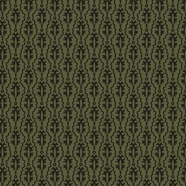 Bluebird Manor - Cameo Stripe - Green