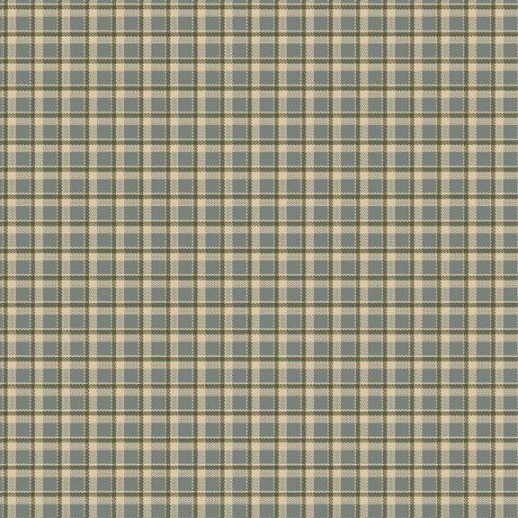 Bluebird Manor - Mini Checks - Blue