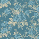 Cottage Florals - Toile - Blue