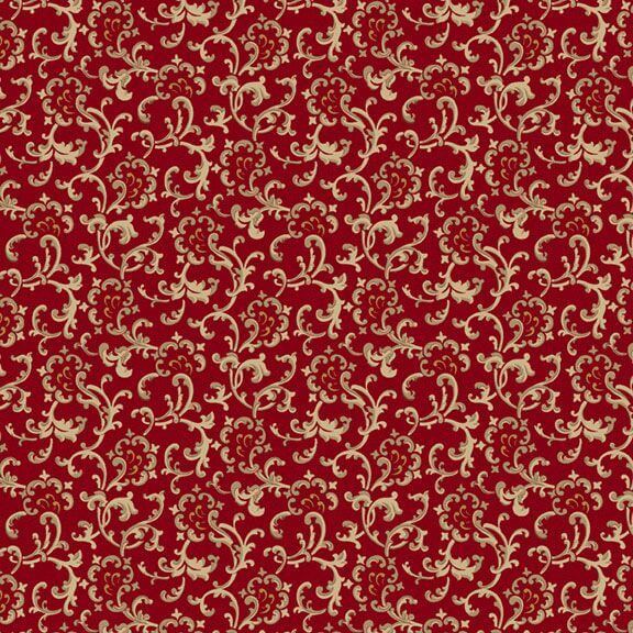 Elegant Estate Collection - Scroll - Red