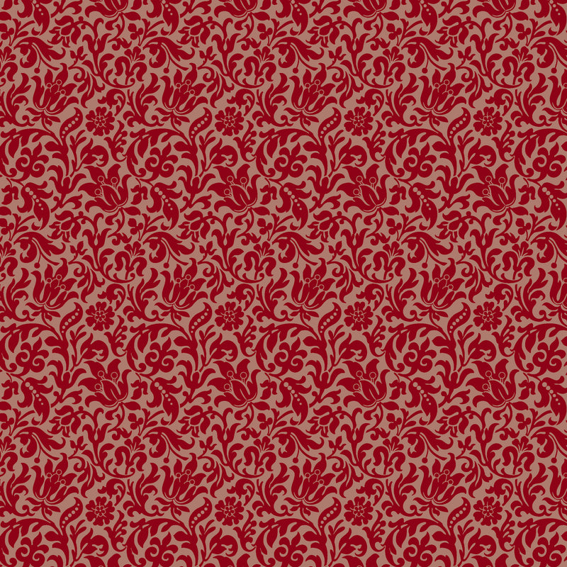 Elegant Estate Collection - Silhouettes - Red