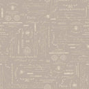 Summer House - Bee Script - Grey