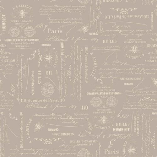 Summer House - Bee Script - Grey