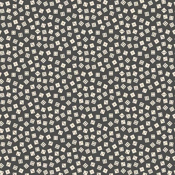 Full House - Tossed Dice - Charcoal