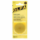 OLFA 45 mm Rotary Cutter Replacement Blades 10 Pack