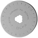 OLFA 45mm Rotary Cutter Replacement Blades, 5 Pack