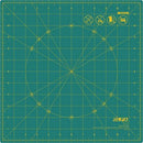 OLFA Rotating Self-Healing Cutting Mat Green 12 in x 12 in