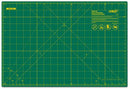 OLFA Double-Sided Self-Healing Cutting Mat Green 12 in x 18 in
