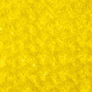 Swirl Rosebud Faux Fur Fabric