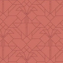 Red Bright April Showers & Coonley Tulip Cotton Wideback Fabric per yard