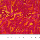 Red Brushstroke Celebration Cotton 44/45" Fabric Per Yard