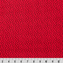Red Extra Wide Dottie Cuddle Cardinal Fabric per yard