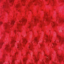 Swirl Rosebud Faux Fur Fabric