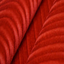 Swirl Velvet Flocking Fabric