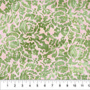 Roses Lime Light 44"/45" Cotton Fabric Per Yard