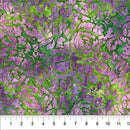 Roses Olive Green 44"/45" Cotton Fabric Per Yard