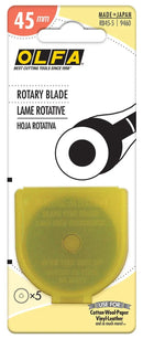 OLFA Rotary Blade 45mm 5ct