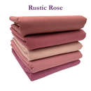 Supreme Solids - One Yard Bundle - 5 pack (Rustic Rose)