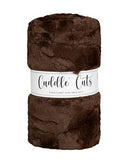 Luxe Cuddle Cut 2 yd - Hide Chocolate