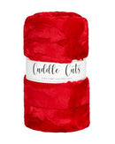 Luxe Cuddle Cut 2 yd - Hide Cardinal