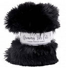 Dreamy Fur Precut 1 yd x 58/60 in - Black