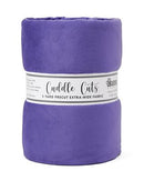 Solid Cuddle Wideback Cut 3 yd x 108/110 in - Amethyst