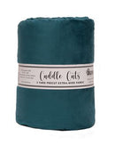 Solid Cuddle Wideback Cut 3 yd x 108/110 in - Mallard