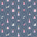 Princess Trellis Cotton 44"/45" Fabric Per Yard