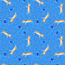 Oceanic Tangled Cotton 44"/45" Fabric Per Yard