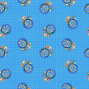 Oceanic Cookies Or Sewing Cotton 44"/45" Fabric Per Yard