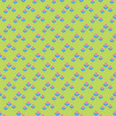 Acid Cute As A Button Cotton 44"/45" Fabric Per Yard