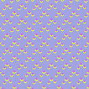 Lavender Cute As A Button Cotton 44"/45" Fabric Per Yard