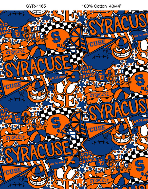 Syracuse Orange - Pop Art