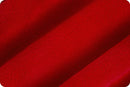 Scarlet Cuddle 3 58/60" Solid Minky Fabric Per Yard