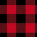 Red Buffalo Plaid Cotton Wideback Fabric per yard