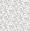 White Dappled Leaf Cotton Wideback Fabric per yard