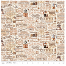 Coffee Time Text Cream