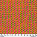 Kaffe Fassett Herringbone Stripe Orange