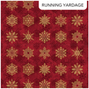 Snowflake Blocks Red Multi O' Christmas Tree Shimmer 28957M-24