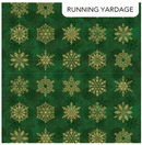 Snowflake Blocks Green Multi O' Christmas Tree Shimmer 28957M-74
