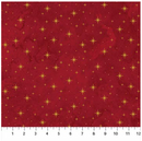 Stars Red Multi O' Christmas Tree Shimmer 28961M-24