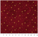Stars Dark Red Multi O' Christmas Tree Shimmer 28961M-26